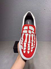 AMIRI Slip-on sneakers SKELETON White red - 3