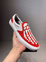 AMIRI Slip-on sneakers SKELETON White red - 4