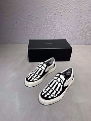 AMIRI Slip-on sneakers SKELETON White Black - 5