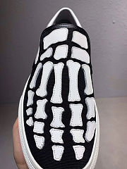 AMIRI Slip-on sneakers SKELETON White Black - 3