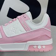 Louis Vuitton Trainer White Pink  1AA6VX - 6