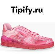 Louis Vuitton LV Trainer Fluroescent Pink - 1