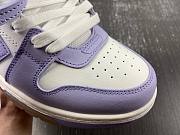 OFF-WHITE Out Of Office Calf Leather White Lilac (Women's)  OWIA259F22LEA0010136 - 2