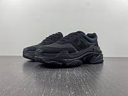 Balenciaga Men's Black Triple S Sneakers  - 5