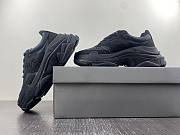 Balenciaga Men's Black Triple S Sneakers  - 4