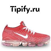 Nike Air VaporMax Flyknit 3 Track Red Magic Flamingo (Women's)  CU4756-600 - 1