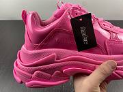 Balenciaga Triple S Sneaker in pink rubber 734953W2PAA5000 - 3