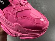 Balenciaga Triple S Sneaker in pink rubber 734953W2PAA5000 - 2