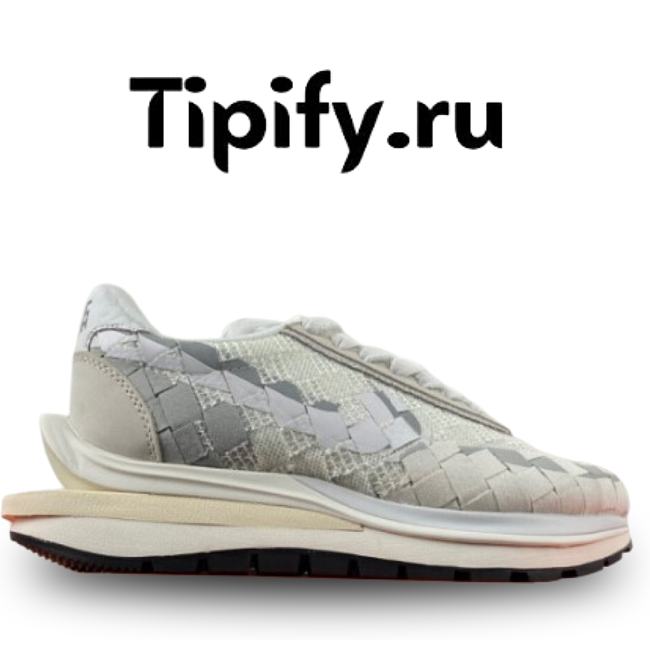 Nike LDVaporwaffle Mix / sacai Low White Gray Plaid DR5209-100 - 1