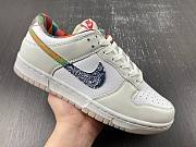 Nike Dunk Low White Multi-Color Paisley (GS)  FN8913-141 - 2