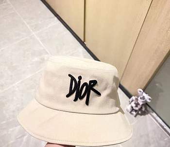 Dior White hat 001 (September gift for buying shoes)