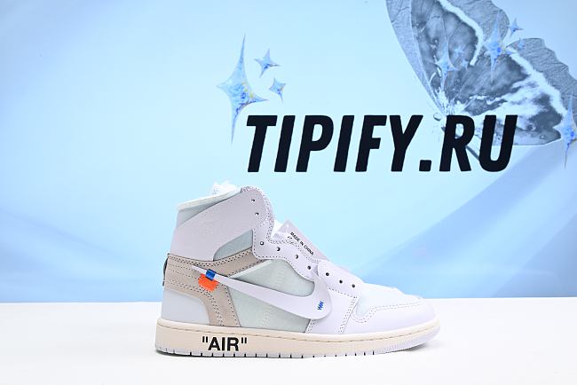 AIR Jordan 1 Retro High Off-White White AQ0818-100 - 1