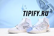 AIR Jordan 1 Retro High Off-White White AQ0818-100 - 3