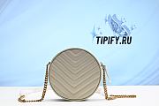 Saint Laurent beige ‘Vinyle’ shoulder bag 610436 1GF07-2721 - 5