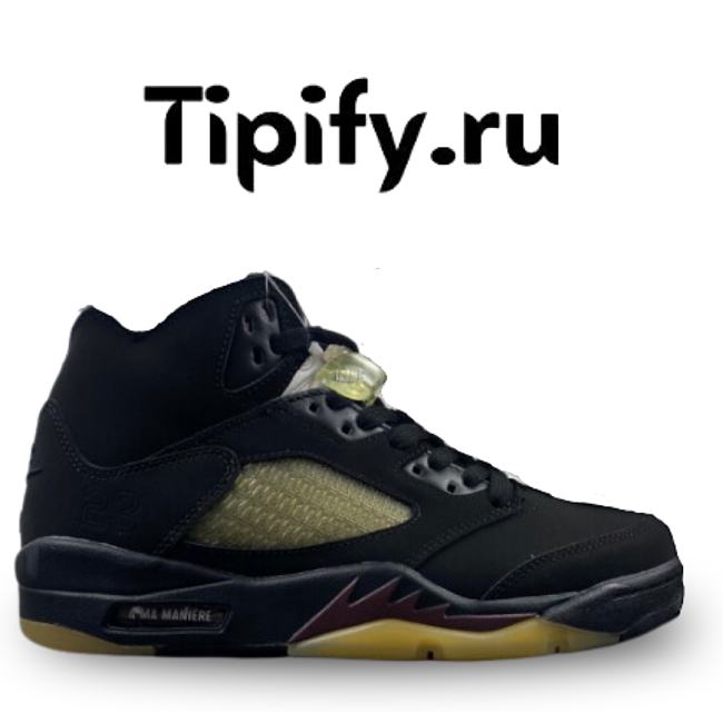 Air Jordan 5 Retro SP A Ma Maniére Black  FD1330-001 - 1