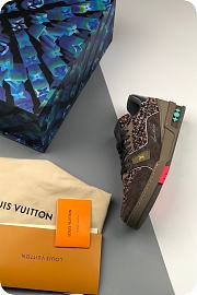 Louis Vuitton LV Trainers 2021 ‘Metallic Brown’ 1A998B - 4