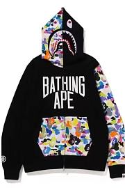 BP579 BAPE Hoodie Black - 1