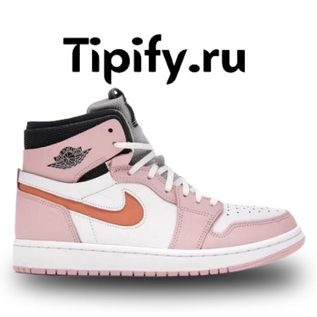 Air Jordan 1 High Zoom Air CMFT Pink Glaze Cactus Flower (Women's) CT0979-601 - 1