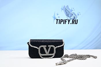 Valentino Garavani Loco small crystal embellished crossbody bag