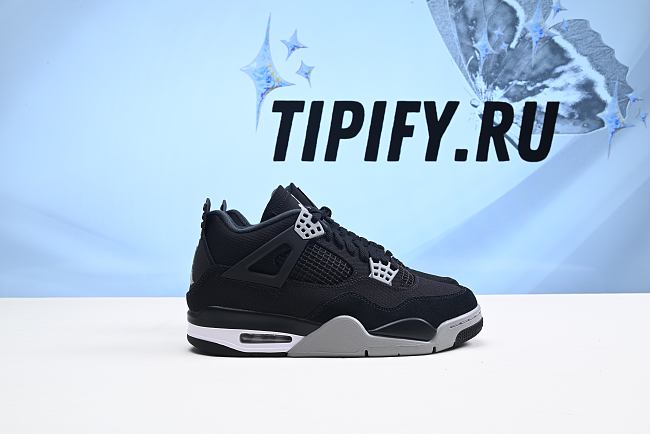 Air Jordan 4 Retro SE Black Canvas DH7138-006 - 1