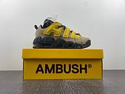 Nike Air More Uptempo Low AMBUSH Vivid Sulfur Limestone  FB1299-200 - 4