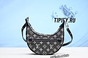 LOUIS VUITTON  Denim Monogram Loop Shoulder Bag - 2