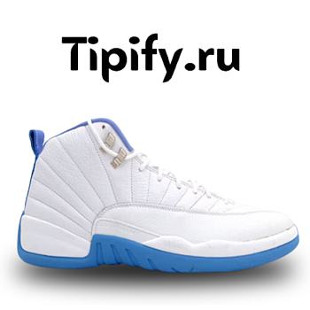 Air Jordan 12 Retro White University Blue (2004) (Women's)  308243-142