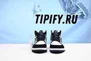 Air Jordan 1 Mid White Black 554724-113 - 5