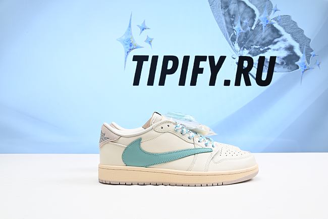 Air Jordan 1 Retro Low x Travis Scott ‘Tiffany’ Customs - 1