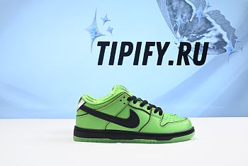 The Powerpuff Girls x Nike SB Dunk Low “Buttercup” Mean Green FZ8319-300 