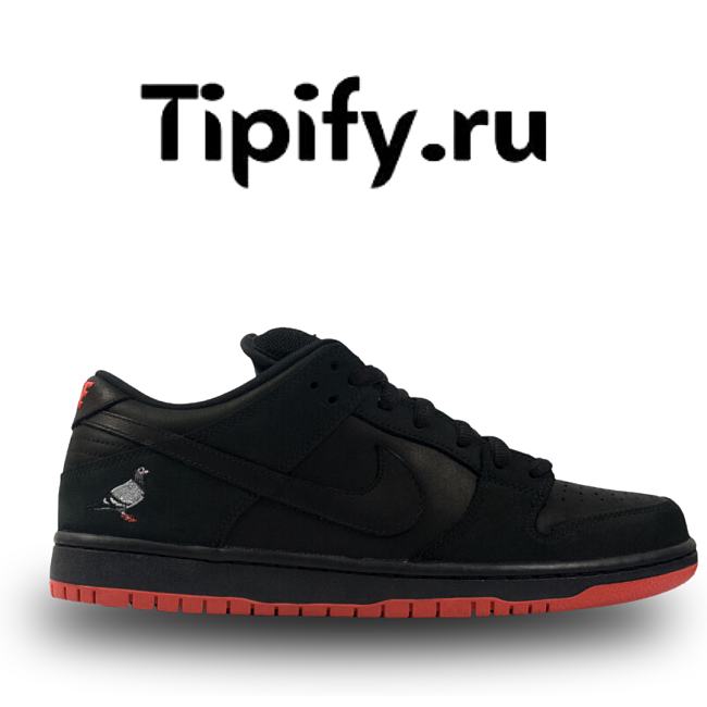 Nike SB Dunk Low Black Pigeon  883232-008 - 1