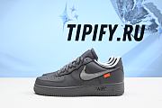 Off-White x Nike Air Force 1 Low Ghost Grey Silver - 4