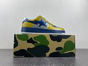 A Bathing Ape Bape Sta Nostalgic Blue Yellow  1I80191006 - 5