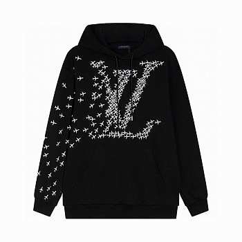 LV Unisex Hoodie Black 