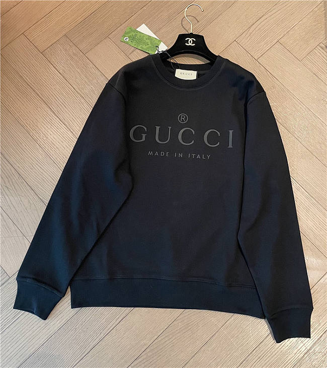 GUCCI men's sweatshirt Black - 1