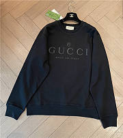 GUCCI men's sweatshirt Black - 1