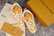 Louis Vuitton LV Skate Sneaker Yellow White 1AC534 - 5