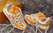 Louis Vuitton LV Skate Sneaker Yellow White 1AC534 - 2