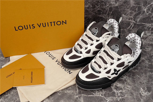 Louis Vuitton LV Skate Sneaker Grey White 1AC52L - 1