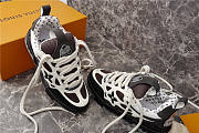 Louis Vuitton LV Skate Sneaker Grey White 1AC52L - 2