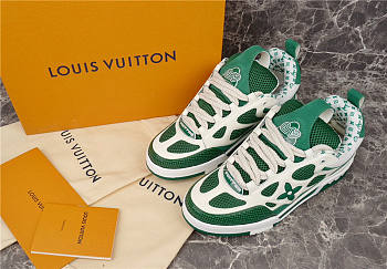 Louis Vuitton LV Skate Sneaker Green White  1AC520