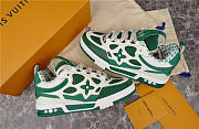 Louis Vuitton LV Skate Sneaker Green White  1AC520 - 4