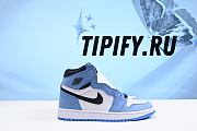 Air Jordan 1 Retro High White University Blue Black  555088-134 - 1