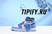 Air Jordan 1 Retro High White University Blue Black  555088-134 - 2