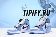 Air Jordan 1 Retro High White University Blue Black  555088-134 - 4