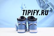 Air Jordan 1 Retro High White University Blue Black  555088-134 - 5