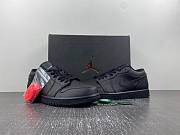 Air Jordan 1 Low Triple Black 553558-091 - 4