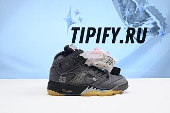 Air Jordan 5 Retro Off-White Black CT8480-001