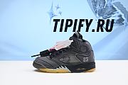 Air Jordan 5 Retro Off-White Black CT8480-001 - 4