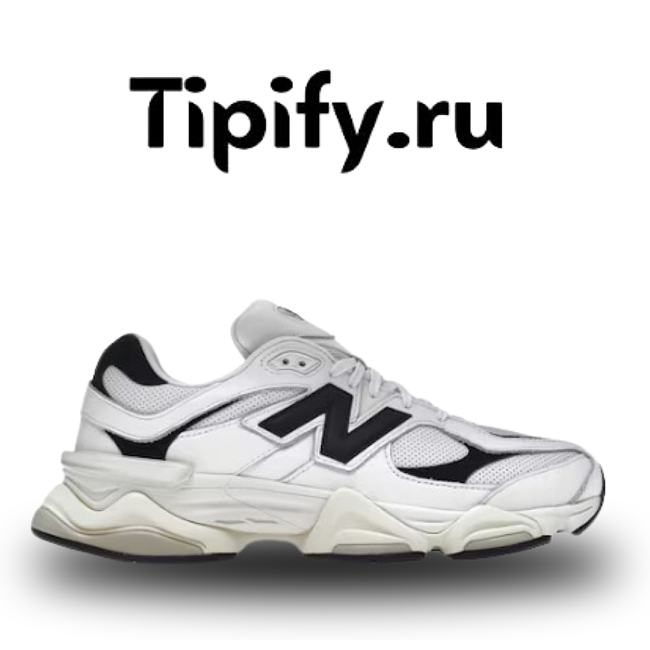 New Balance 9060 White Black U9060AAB - 1